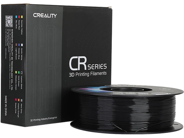 Een 3D Filament Creality PETG 1.75mm Zwart 1kg koop je bij Omnia 4 Office