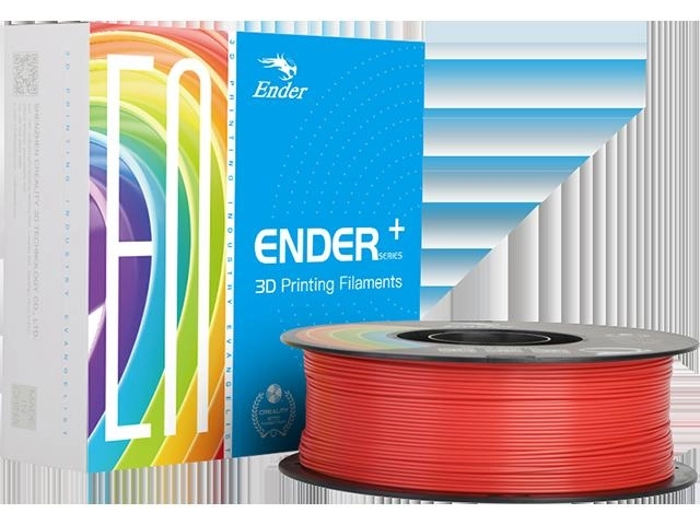 Een 3D Filament Creality PLA+ 1.75mm Rood 1kg koop je bij Unimark Office B.V.