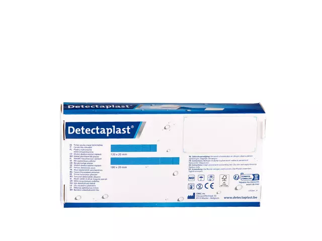 Buy your Waterafstotende blauwe pleister Detectaplast 180x20mm at QuickOffice BV