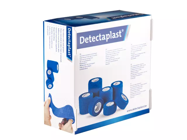 Een Kohesief verband blauw Detectaplast assorti 7stuks koop je bij Van Hoye Kantoor BV