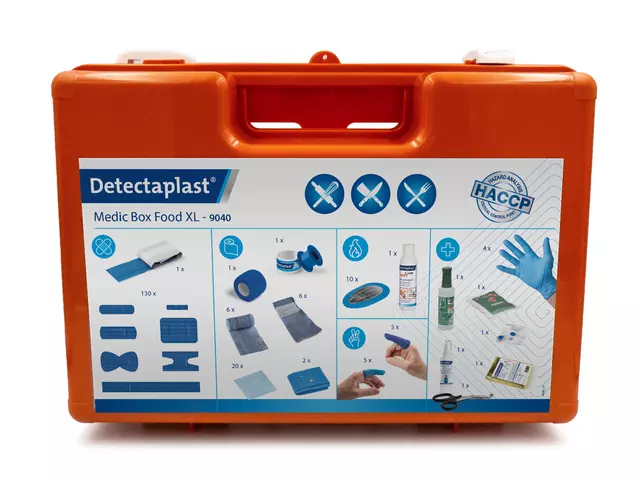 Een Medic Box Detectaplast Food XL koop je bij Van Hoye Kantoor BV