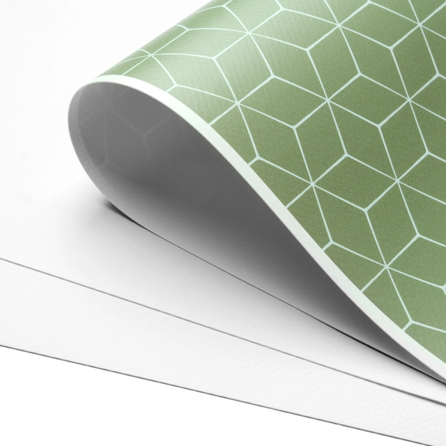 Placemat IEZZY hexagon groen 6 stuks