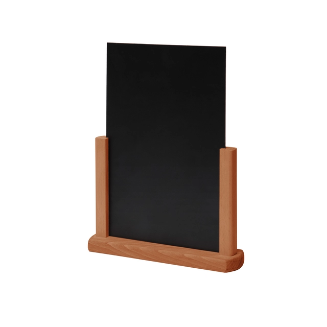 Buy your Tafelkrijtbord IEZZY A5 lichtbruin hout at QuickOffice BV