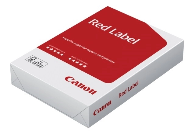 Een Kopieerpapier Canon Red Label Zero A4 80gr wit 500 vel koop je bij BUROPORT BV