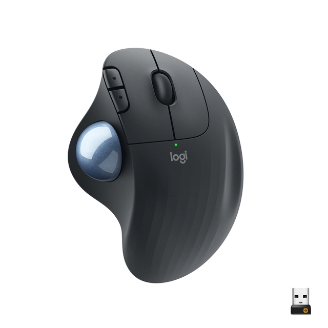 Een Muis Logitech Trackball draadloos M575 koop je bij Goedkope Kantoorbenodigdheden