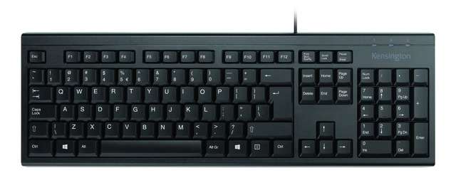 Een Toetsenbord Kensington EQ KB100 Standaard Qwerty koop je bij MV Kantoortechniek B.V.