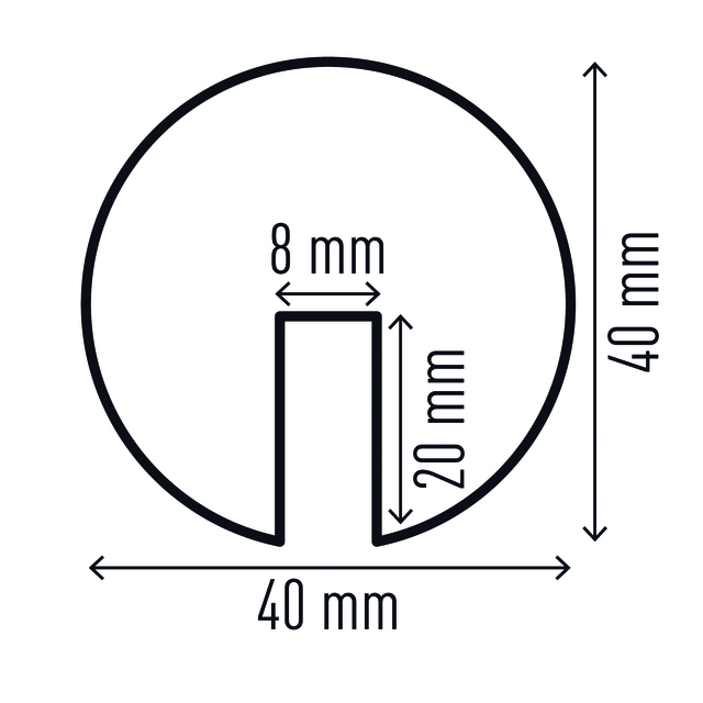 Een Beschermingsprofiel Durable E8R hoek 1m geel zwart koop je bij KantoorProfi België BV