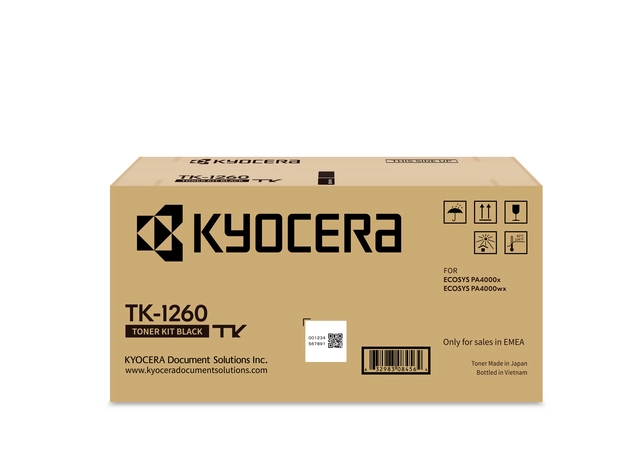 Een Toner Kyocera TK-1260 zwart koop je bij KantoorProfi België BV