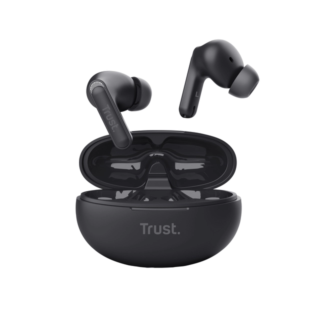 Een Oortelefoon Trust Yavi In-ear zwart koop je bij NiceSupplies.nl