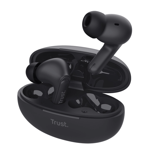 Een Oortelefoon Trust Yavi In-ear zwart koop je bij MegaOffice