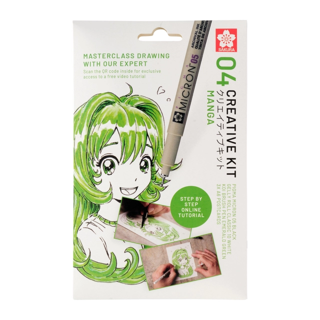 Een Tekenset Sakura Creative Kit Manga 6 stuks koop je bij MegaOffice