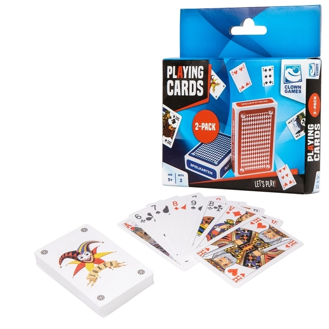 Een Speelkaartenset Clown Set2 koop je bij NiceSupplies.nl