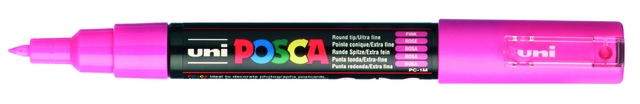 Een Verfstift Posca PC1MC extra fijn roze koop je bij MegaOffice