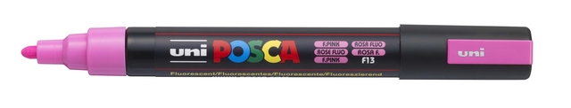 Een Verfstift Posca PC5M medium fluor roze koop je bij MV Kantoortechniek B.V.