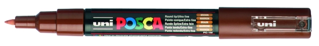 Een Verfstift Posca PC1MC extra fijn bruin koop je bij NiceSupplies.nl