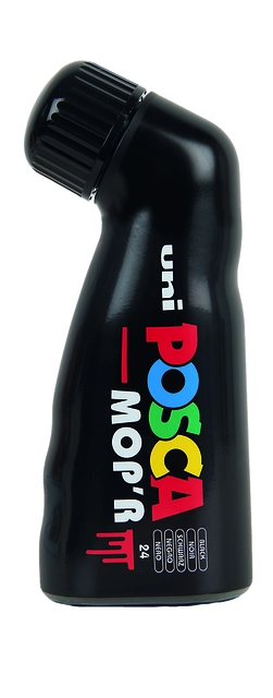 Een Verfstift Posca PCM22 Mop'r zwart koop je bij Unimark Office B.V.