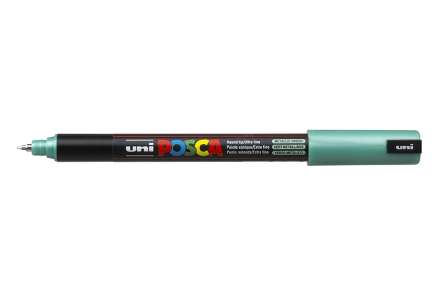 Een Verfstift Posca PC1MR extra fijn metallic groen koop je bij EconOffice