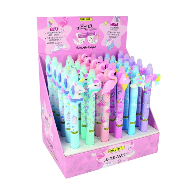 Een Gelschrijver Online Magixx Fun Dreams 0.7mm assorti koop je bij Ziffo Kantoorcentrum BV