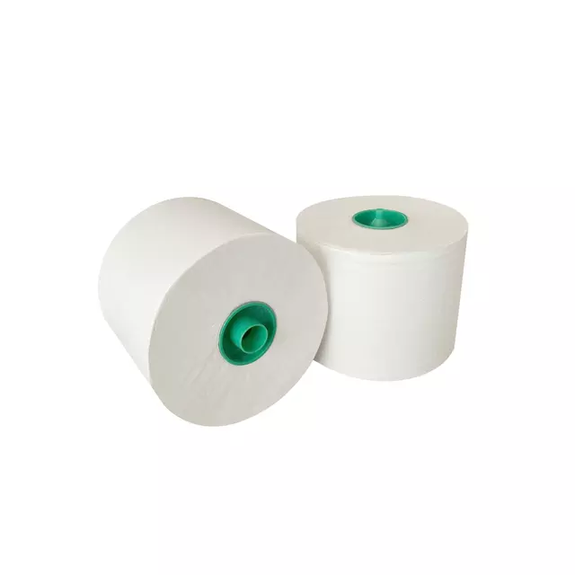 Een Toiletpapier doprol 1-laags recycled 150m naturel koop je bij Totaal Kantoor Goeree