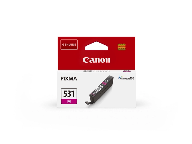 Een Inktcartridge Canon CLI-531 rood koop je bij Goedkope Kantoorbenodigdheden