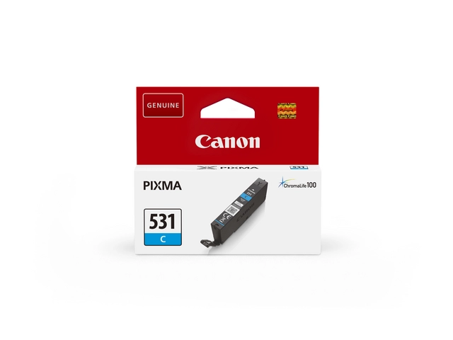 Een Inktcartridge Canon CLI-531 blauw koop je bij EconOffice