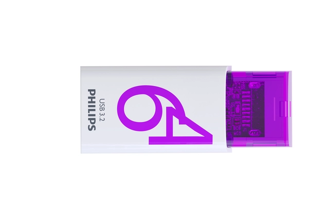 Buy your USB Stick Philips Click USB-C 64GB Magic Purple at QuickOffice BV