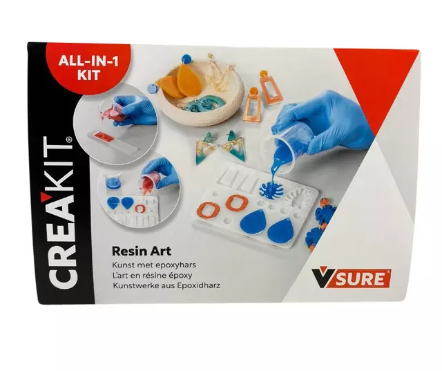 Een Kit Crea V-Sure Resin Art Small koop je bij QuickOffice BV