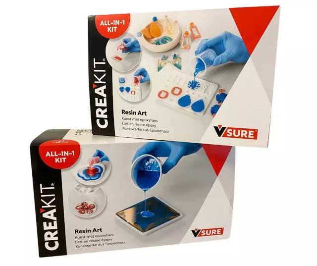 Een Hobbyset V-Sure Resin Art klein koop je bij Van Hoye Kantoor BV