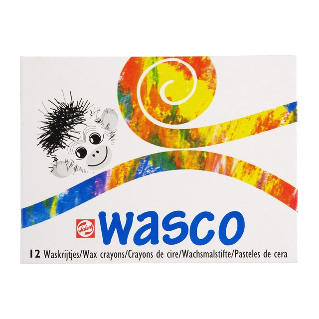 Een Waskrijt Talens Wasco set á 12 kleuren koop je bij MV Kantoortechniek B.V.