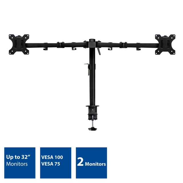 Een Monitorarm ACT 2 schermen koop je bij NiceSupplies.nl