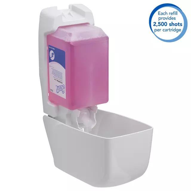 Een Handzeep Scott Essential foam roze 1000ml 6340 koop je bij De Angelot