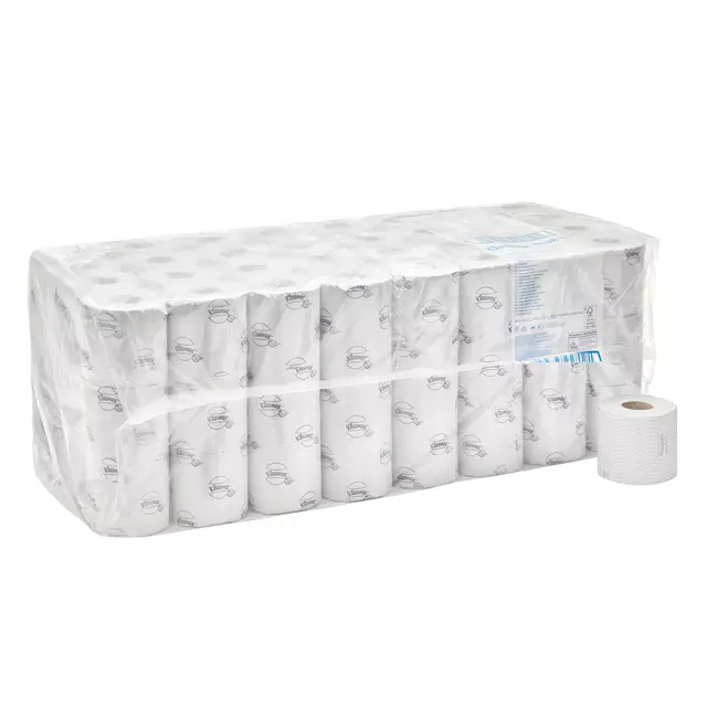 Toiletpapier Kleenex 2-laags 250vel individueel wit 8438