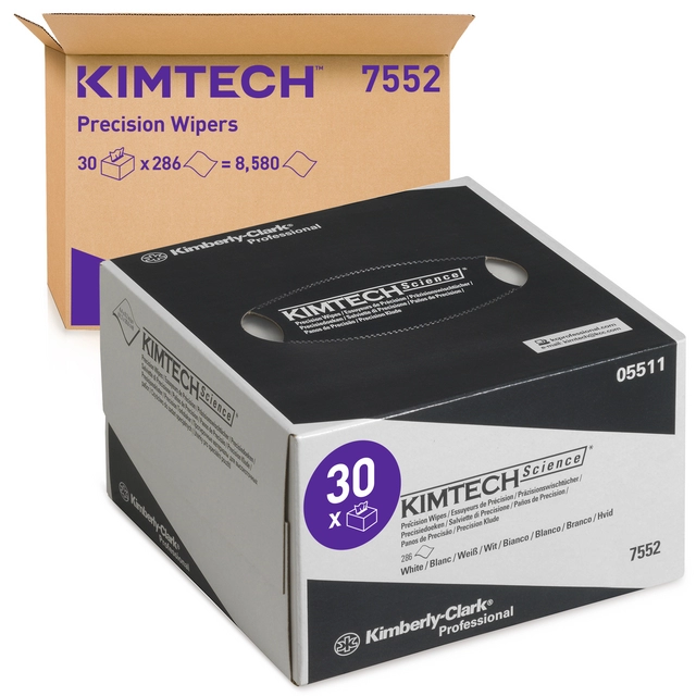 Een Essuyeur de précision KIMTECH SCIENCE petit format blanc koop je bij Van Hoye Kantoor BV