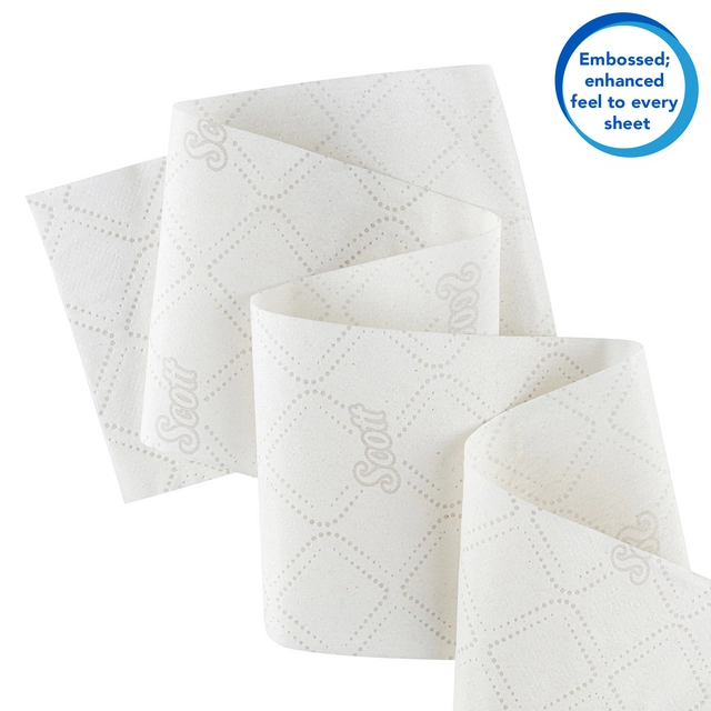 Een Toiletpapier Scott Essential Jumbo 2-laags 200m wit 8614 koop je bij KantoorProfi België BV