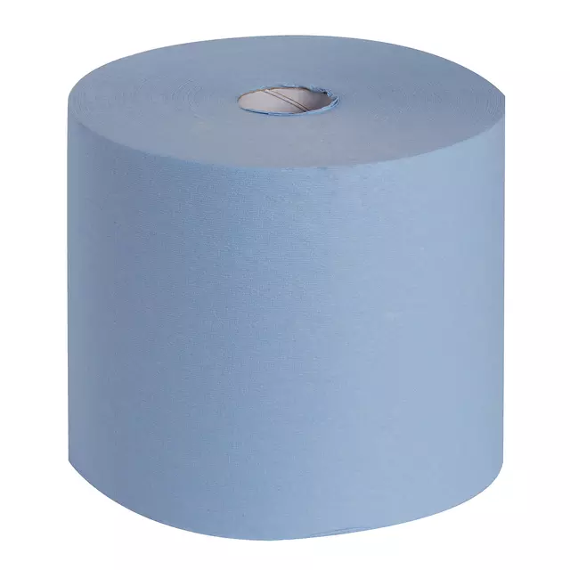 Een Poetsrol WypAll L10 EXTRA 1-laags 23,5cmx380m 1000 vel blauw 7472 koop je bij NiceSupplies.nl