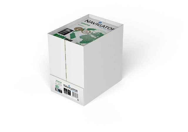 Een Kopieerpapier Navigator Universal A4 80gr wit 400 vel koop je bij MegaOffice