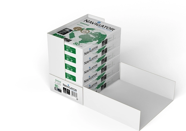 Een Kopieerpapier Navigator Universal A4 80gr wit 400 vel koop je bij The Cartridge Company