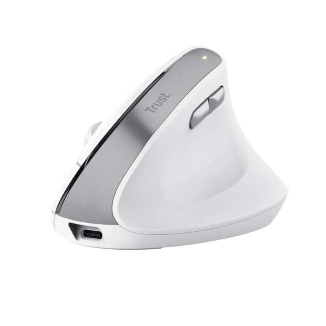 Een Souris ergonomique Trust BAYO II sans fil blanc koop je bij QuickOffice BV