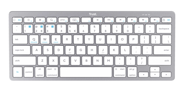 Een Clavier Trust BASICS Bluetooth koop je bij QuickOffice BV