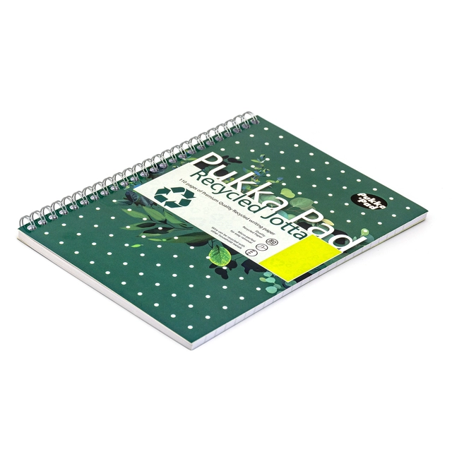 Buy your Notitieboek Pukka Pad Jotta A5 lijn 110 pagina's 80gr groen at QuickOffice BV