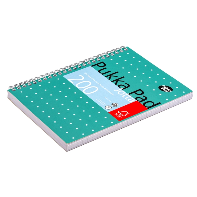 Buy your Notitieboek Pukka Pad Jotta A5 lijn 200 pagina's 80gr groen at QuickOffice BV