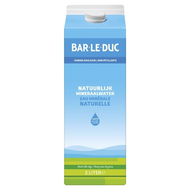 Water Bar-le-Duc koolzuurvrij 2 liter