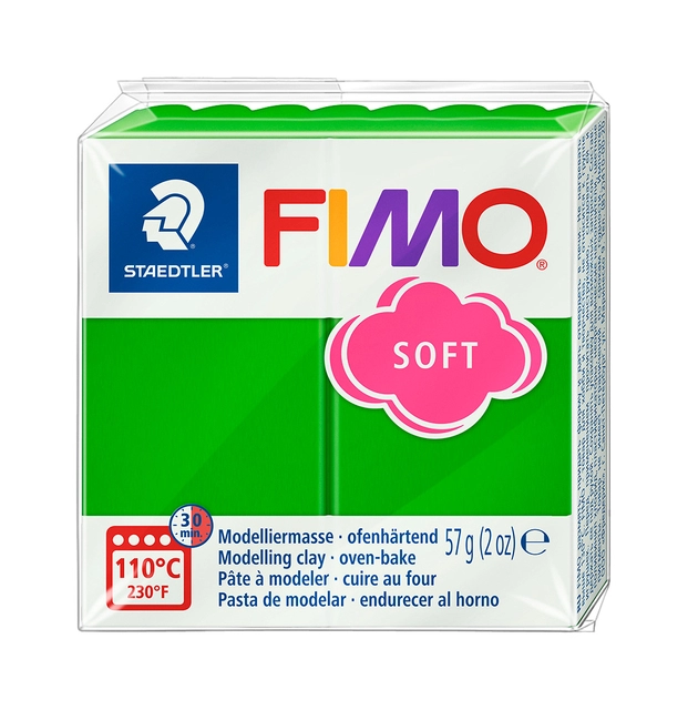 Een Boetseerklei Fimo soft 57 gram tropisch groen koop je bij QuickOffice BV