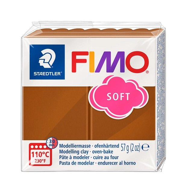 Een Boetseerklei Fimo soft 57 gram caramel koop je bij KantoorProfi België BV