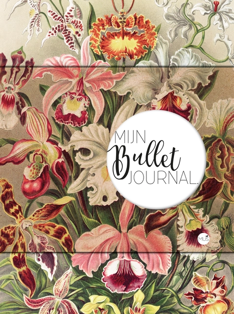 Een Mijn Bullet Journal orchidee dots 240 pagina's koop je bij Omnia 4 Office