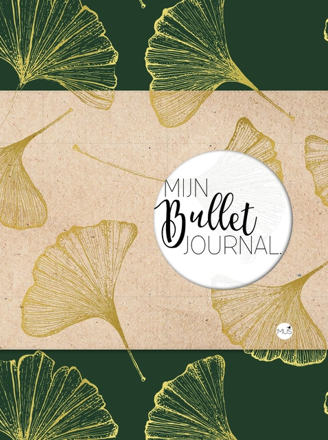 Een Mijn Bullet Journal ginkgo biloba dots 240 pagina's koop je bij MV Kantoortechniek B.V.