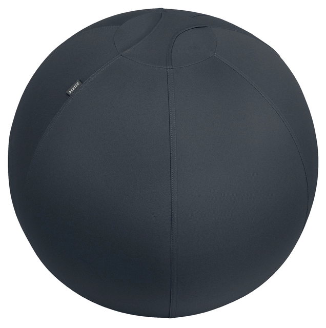 Een Ballon d'assise Leitz Ergo anti-basculement 65cm gris foncé koop je bij Van Hoye Kantoor BV