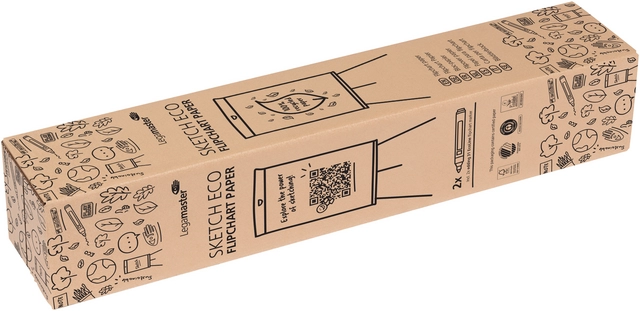 Een Flipoverpapier Legamaster SKETCH ECO blanco 2x 50 vellen koop je bij The Cartridge Company