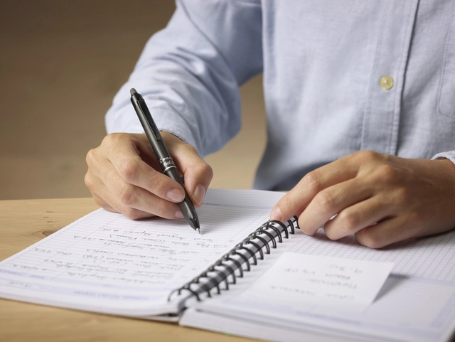 Een Rollerpen PILOT friXion Ball Plus medium zwart koop je bij Holzem Kantoorefficiency