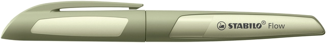 Vulpen STABILO Flow medium khaki blister à 1 stuk